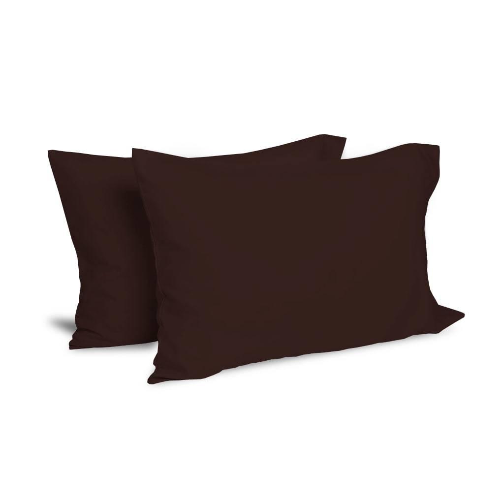 Set x 2 Fundas para Almohada Percal - 50x70 cm Liso - SentiteBella.uy