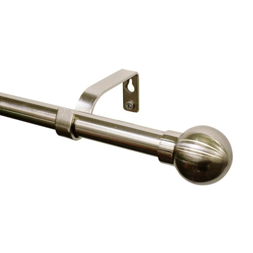 Barrote Cortina en Acero Extensible de 1 a 2 mt Modelo Bola - SentiteBella.uy