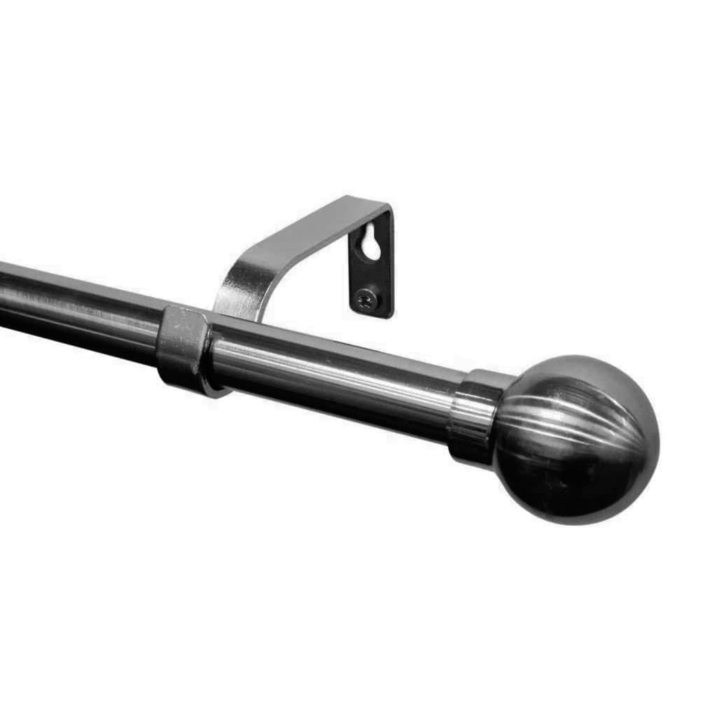 Barrote Cortina en Acero Extensible de 1 a 2 mt Modelo Bola - SentiteBella.uy