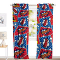 Juego De 2 Cortinas Infantil 150x210 Diseño Boom - SentiteBella.uy