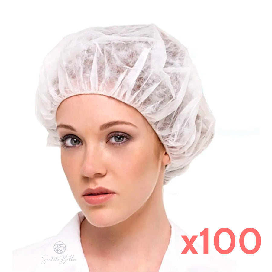 Cofia Gorra Quirúrgica Descartable Tnt Pack X 100 - SentiteBella.uy