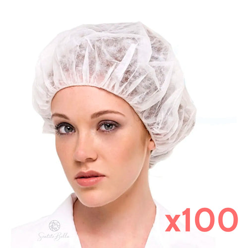 Cofia Gorra Quirúrgica Descartable Tnt Pack X 100 - SentiteBella.uy