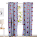 Juego De 2 Cortinas Infantil 150x210 Diseño Frozen - SentiteBella.uy