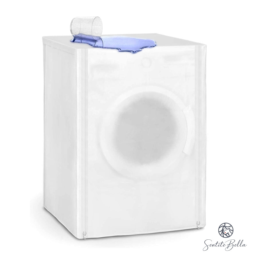 Funda De Lavarropas Carga Frontal Impermeable C/ Cierre - SentiteBella.uy