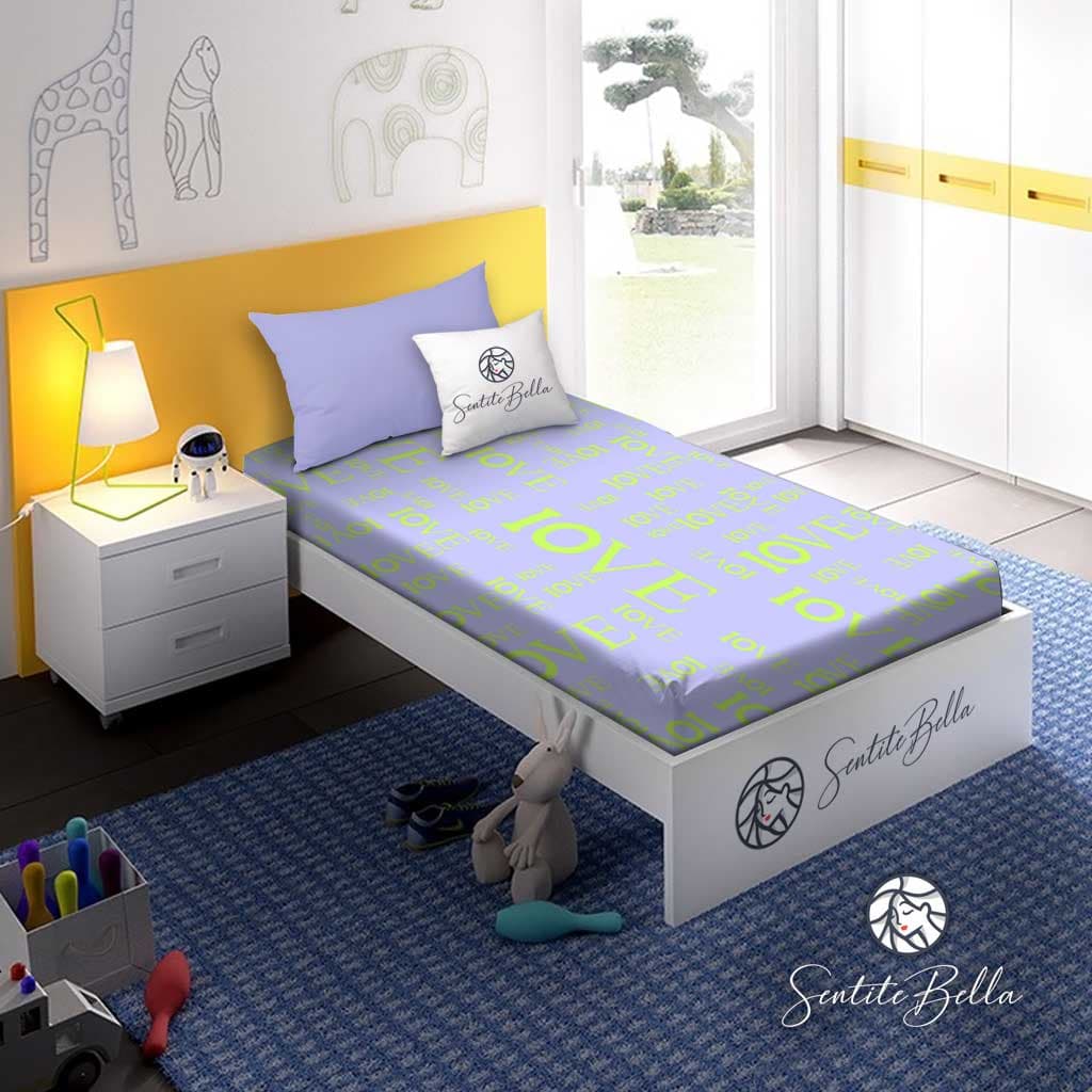 Juego de Sábanas Infantil Iove - 1 Plaza - SentiteBella.uy