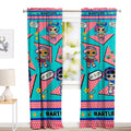 Juego De 2 Cortinas Infantil 150x210 Diseño LOL - SentiteBella.uy