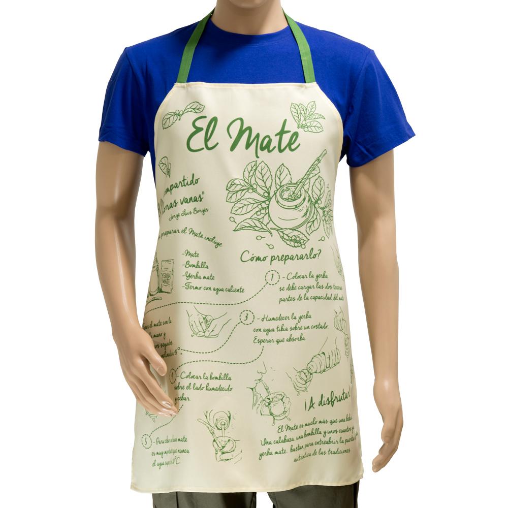 Delantal de Cocina El Mate - SentiteBella.uy