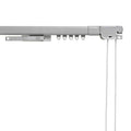 Riel para Cortina Extensible Regulable de 1.68 a 3 mt Metalico