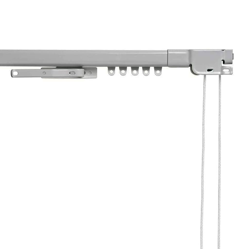 Riel para Cortina Extensible Regulable de 1.68 a 3 mt Metalico